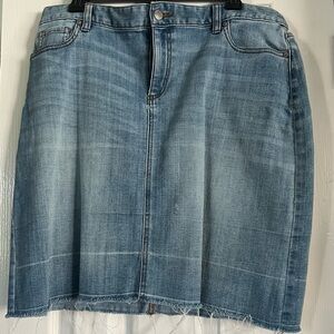 Denim Blue Skirt